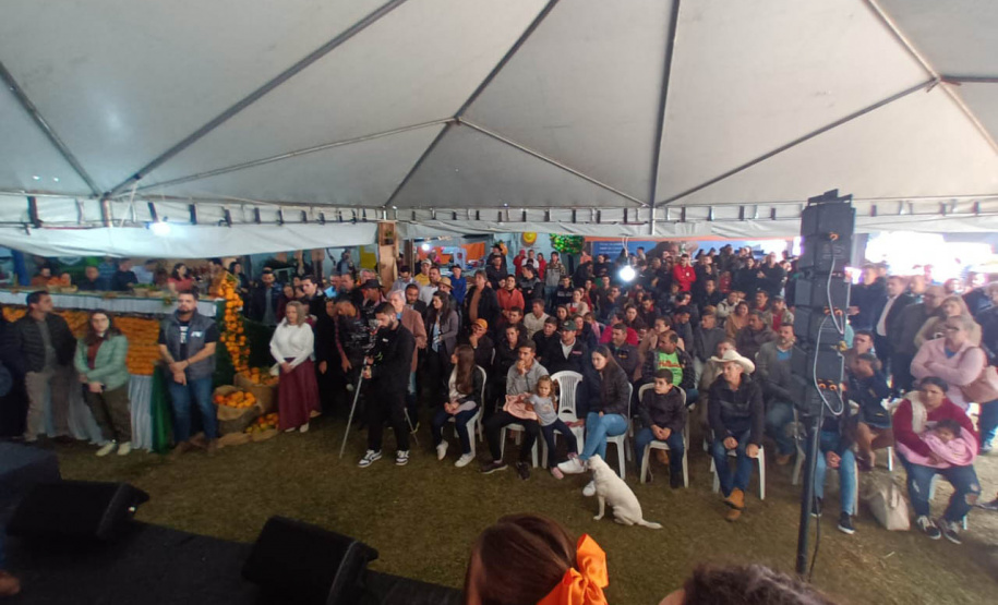 Cerro Azul promove Festa da Ponkan com apoio do Governo do Estado