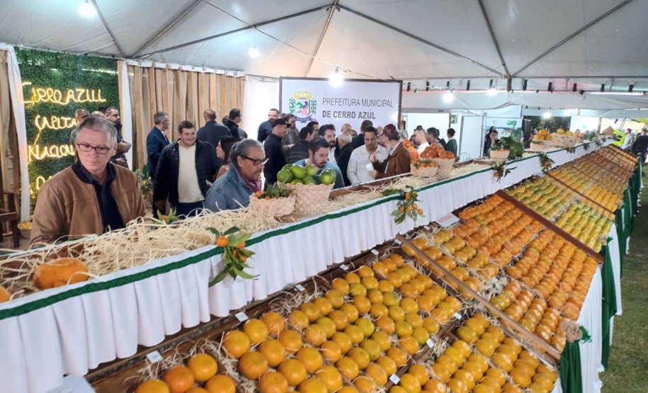 Cerro Azul promove Festa da Ponkan com apoio do Governo do Estado