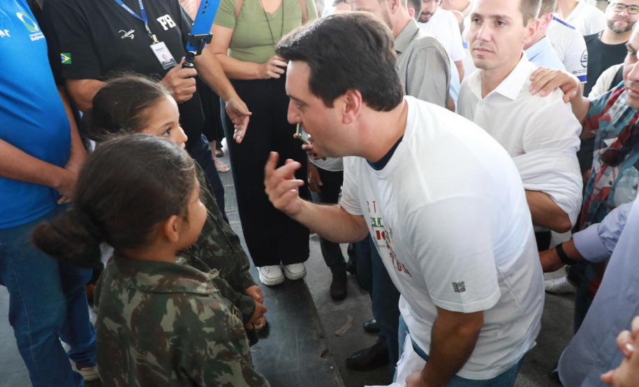 O governador Carlos Massa Ratinho Junior anunciou neste sábado (22), no balneário de Praia de Leste, o projeto de modernização da orla de Pontal do Paraná e um pacote de investimentos para a cidade que ultrapassará R$ 96 milhões