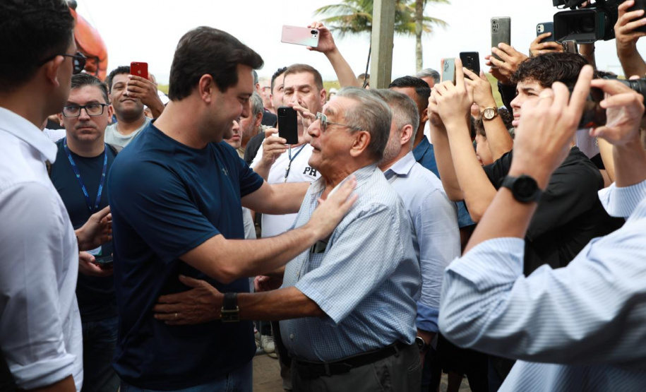 O governador Carlos Massa Ratinho Junior anunciou neste sábado (22), no balneário de Praia de Leste, o projeto de modernização da orla de Pontal do Paraná e um pacote de investimentos para a cidade que ultrapassará R$ 96 milhões