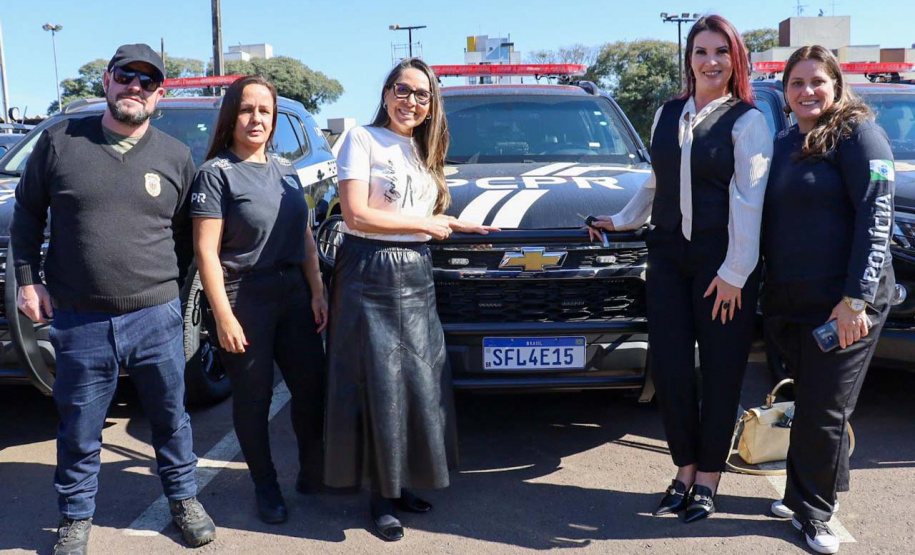 PCPR entrega 70 viaturas novas para diversas delegacias do Estado