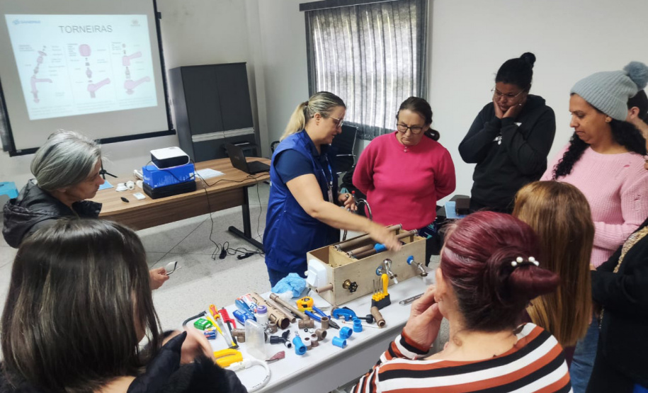 SANEPAR CURSO DE MANUTENÇÃO HIDRÁULICA MULHERES