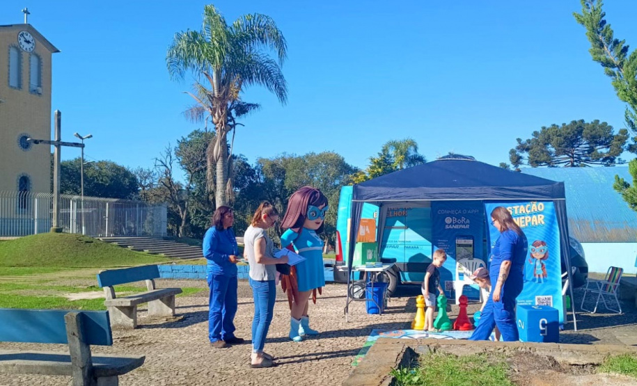 Estação Sanepar terá atividades abertas ao público em Balsa Nova neste sábado