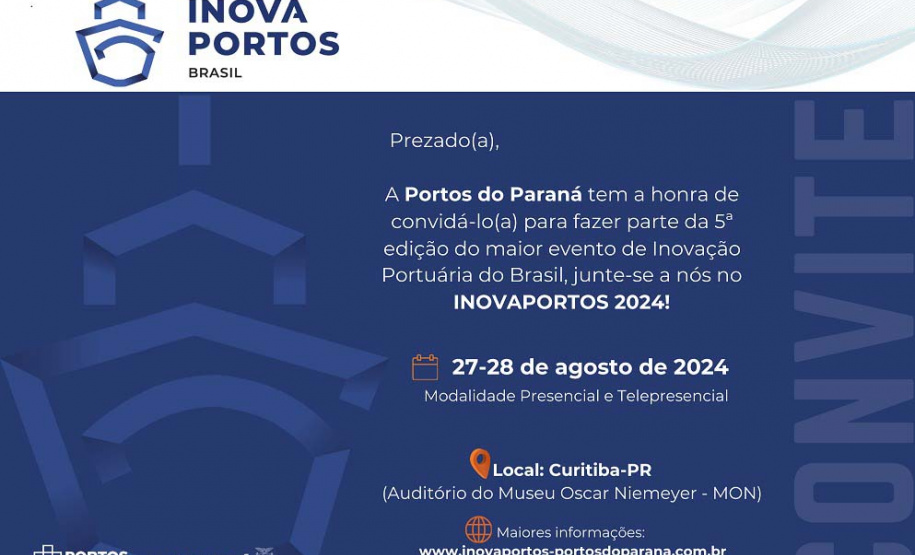 Estão abertas as inscrições para o maior evento sobre inovação portuária do Brasil