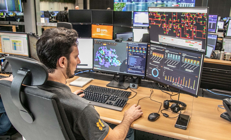 Copel e Simepar desenvolvem sistema de inteligência artificial para prever desligamentos por temporais