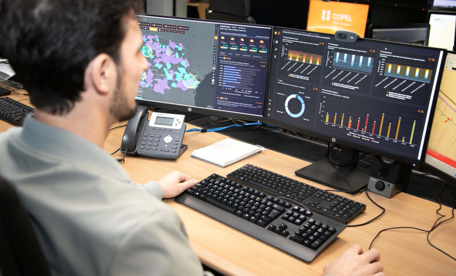 Copel e Simepar desenvolvem sistema de inteligência artificial para prever desligamentos por temporais