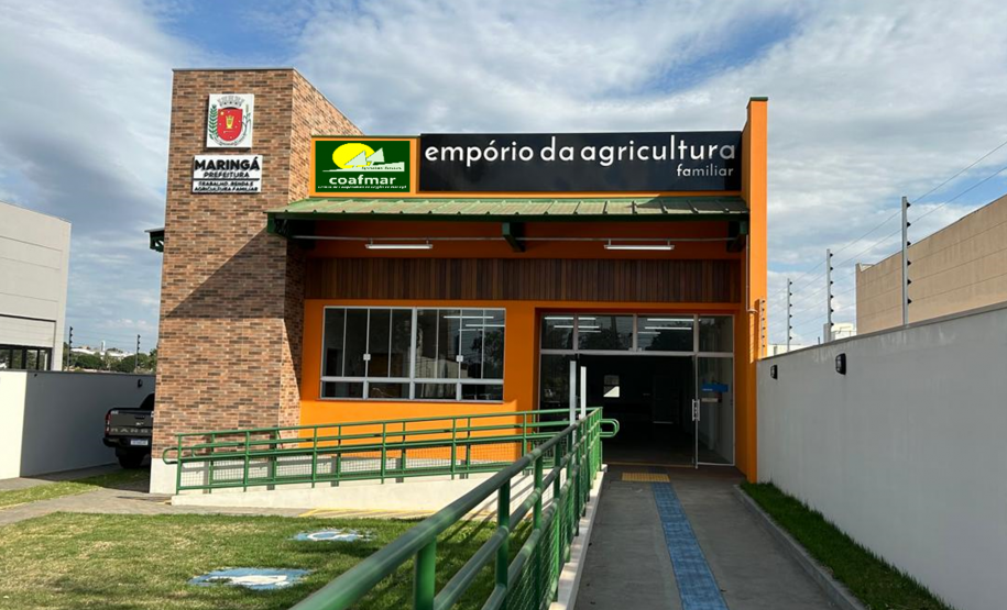 Empório da Agricultura Familiar comercializa produção local em Maringá