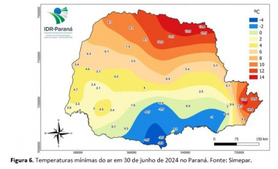 Boletim Agrometereológico do IDR-Paraná de junho