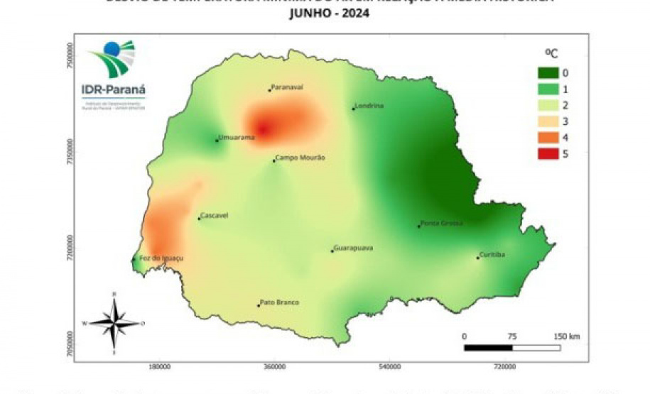 Boletim Agrometereológico do IDR-Paraná de junho