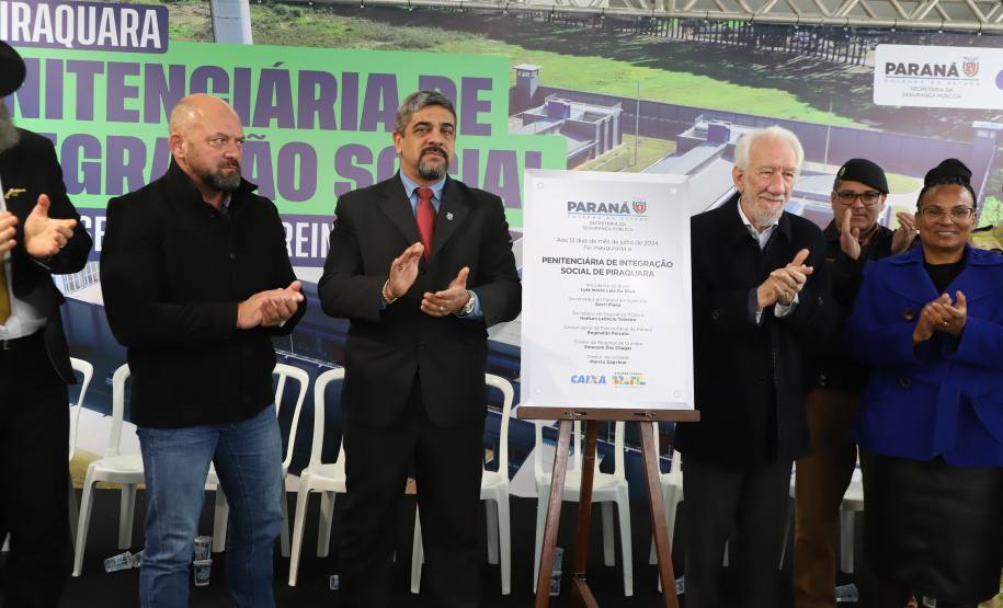INAUGURAÇÃO PENITENCIÁRIA PIRAQUARA