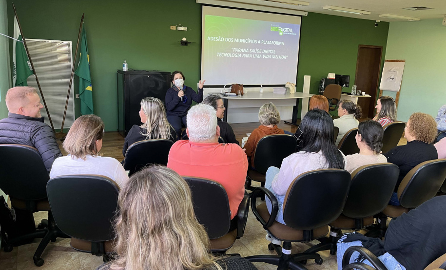 Sesa promove o primeiro treinamento para efetivar a implantação da plataforma “Paraná Saúde Digital”