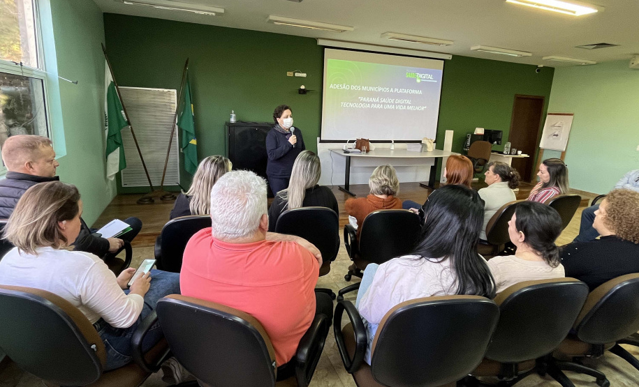 Sesa promove o primeiro treinamento para efetivar a implantação da plataforma “Paraná Saúde Digital”