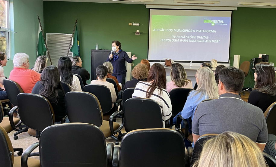 Sesa promove o primeiro treinamento para efetivar a implantação da plataforma “Paraná Saúde Digital”