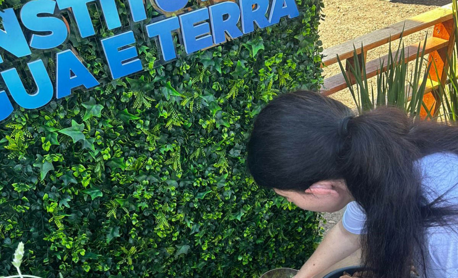 IAT promove a inclusão social e ambiental por meio dos jardins sensoriais