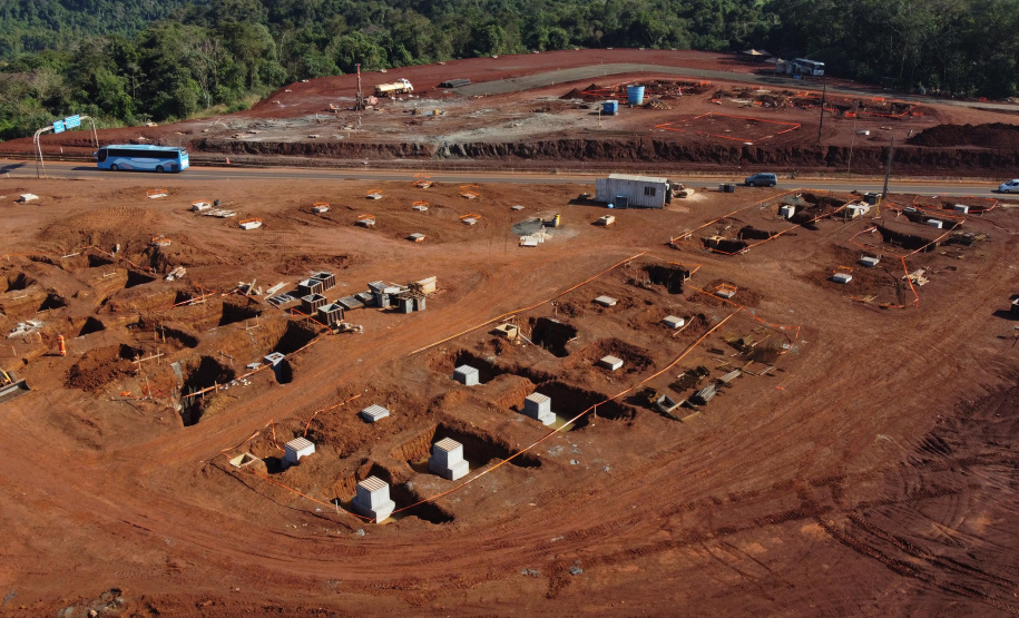 35%: Rodovia Perimetral Leste de Foz do Iguaçu ultrapassa um terço de execução