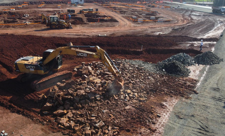 35%: Rodovia Perimetral Leste de Foz do Iguaçu ultrapassa um terço de execução