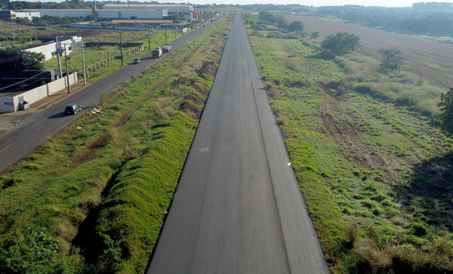 35%: Rodovia Perimetral Leste de Foz do Iguaçu ultrapassa um terço de execução
