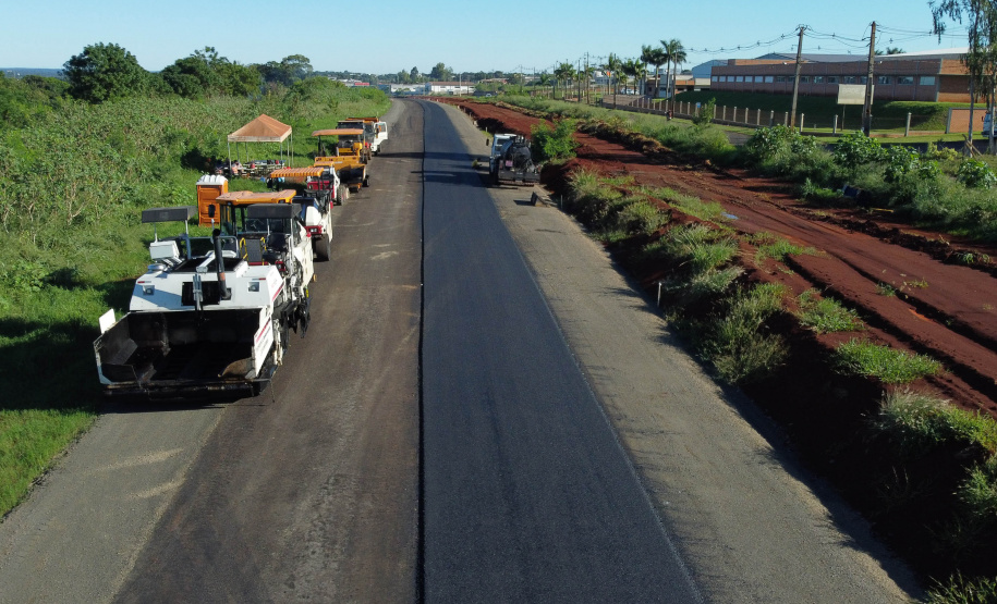 Perimetral Leste de Foz do Iguaçu  -  Aduana Brasil-Paraguai