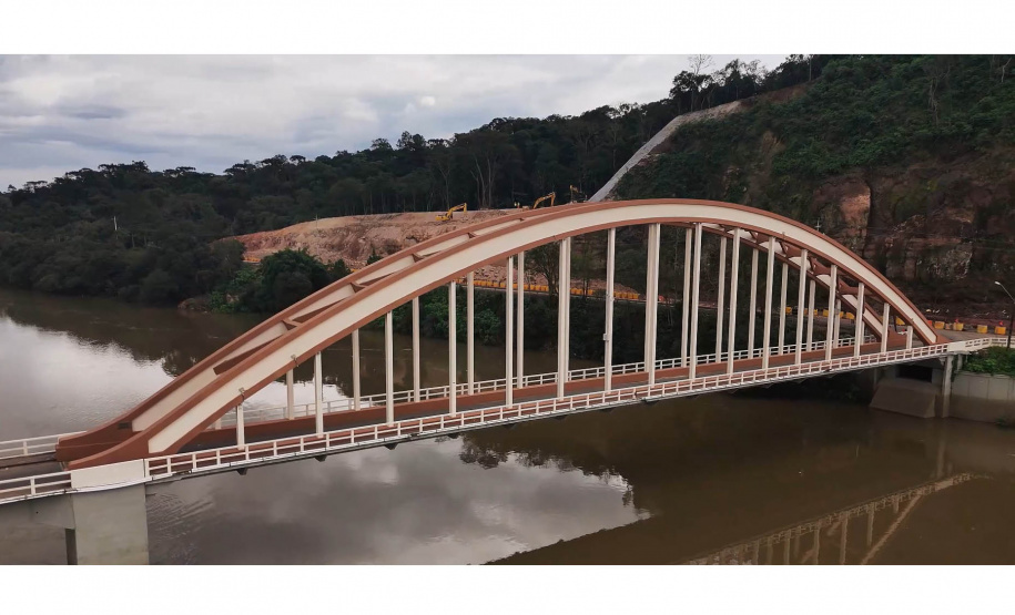 Ponte dos Arcos de União da Vitória foi reformada pelo DER/PR