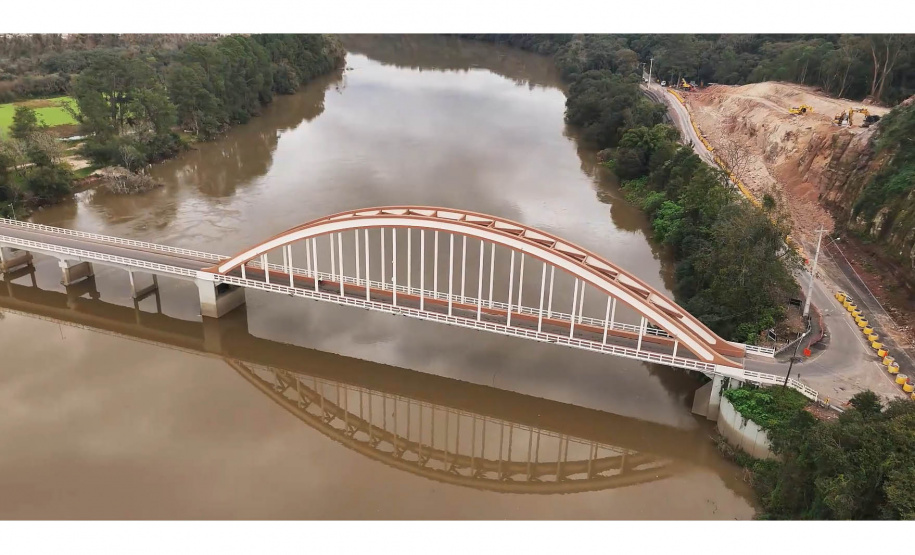 Ponte dos Arcos de União da Vitória foi reformada pelo DER/PR