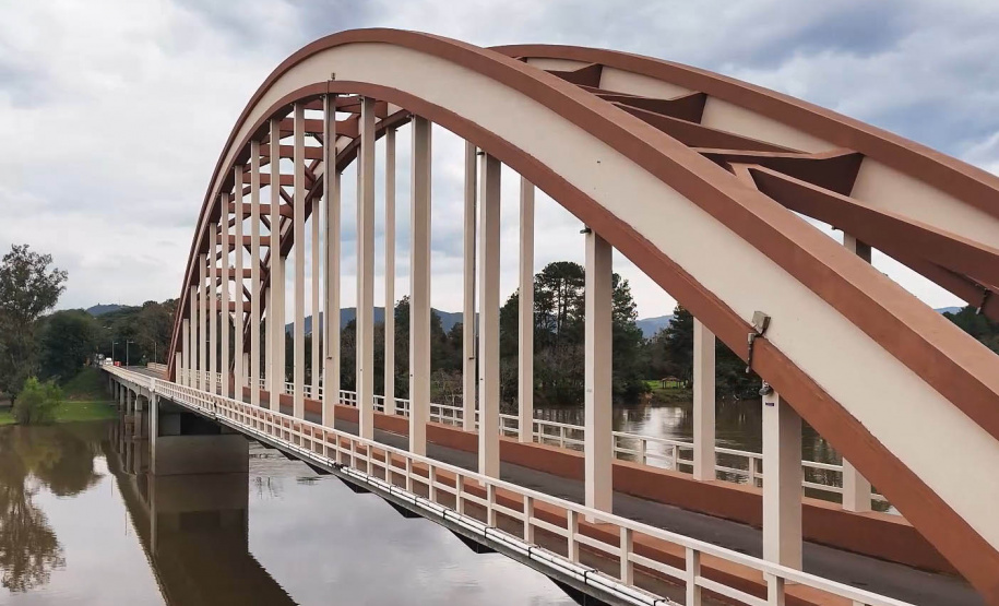 Ponte dos Arcos de União da Vitória foi reformada pelo DER/PR