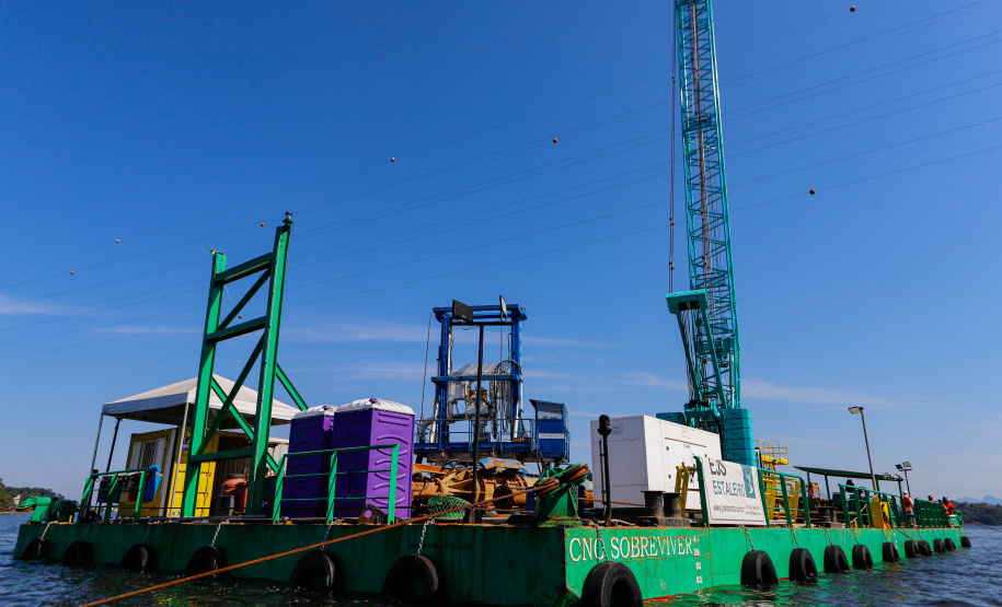 Com início do trecho estaiado, Ponte de Guaratuba chega a 11% de conclusão