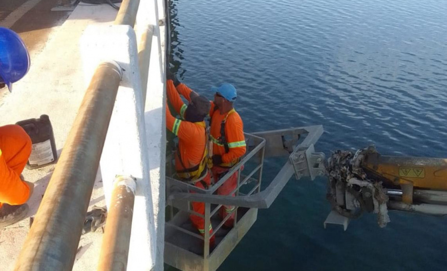 PR-218 e SP-249 Ponte da Represa de Chavantes reforma