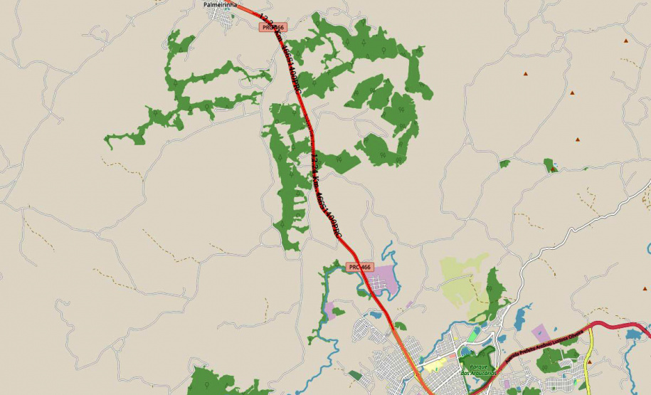 PRC-466 Palmeirinha a Guarapuava