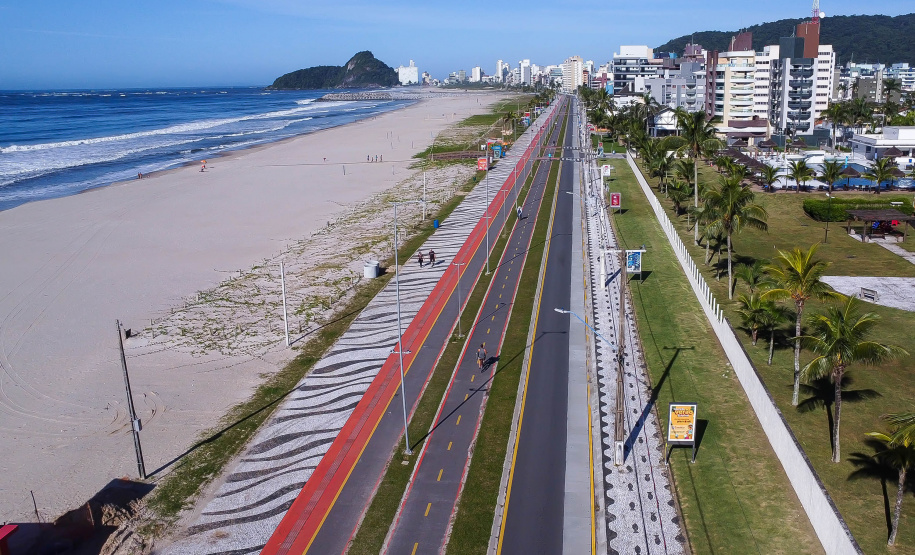 Novo boletim da orla: revitalização de Matinhos atinge 94,33% em junho