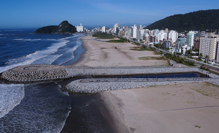 Novo boletim da orla: revitalização de Matinhos atinge 94,33% em junho