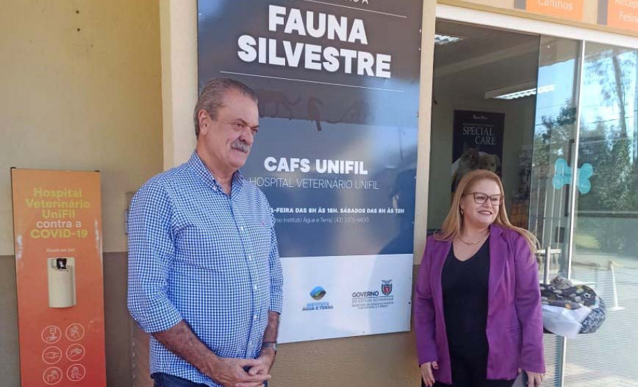 IAT e Unifil renovaram o convênio para atendimento à fauna silvestre: novo vínculo é de cinco anos.