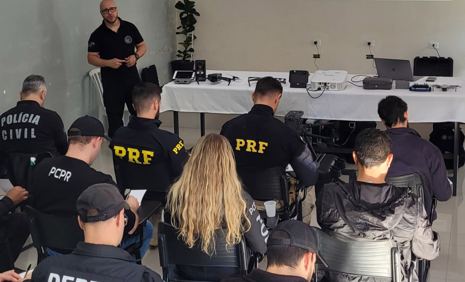Polícia Penal do Paraná já capacitou mais de 500 servidores em curso de drones