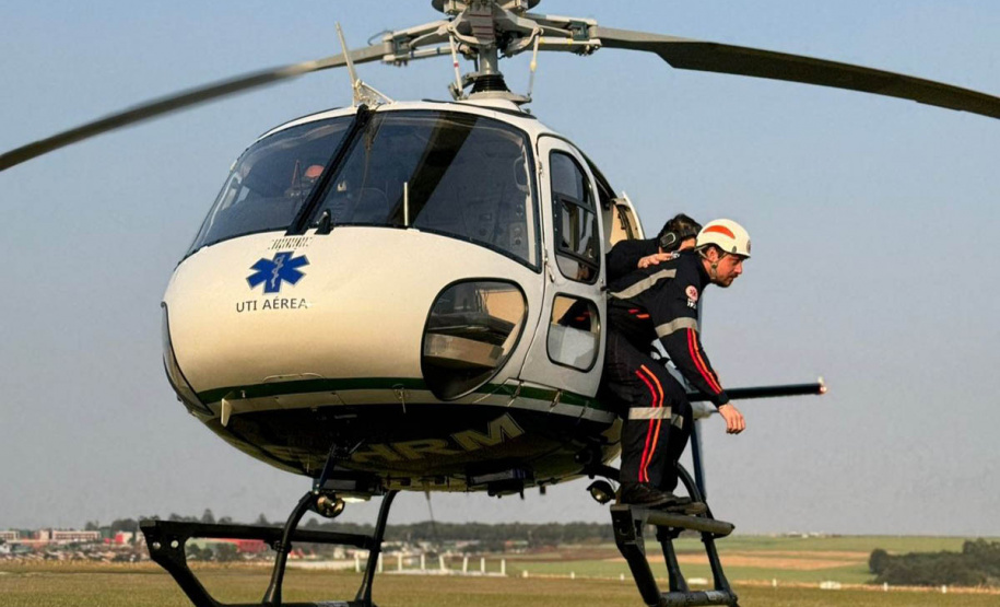 Sesa realiza curso de operador de suporte médico para atendimentos com helicópteros no Paraná