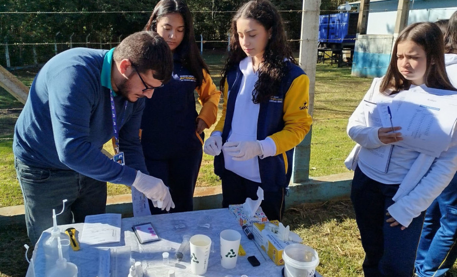Projeto voltado para jovens mostra caminho da água da escola ao rio