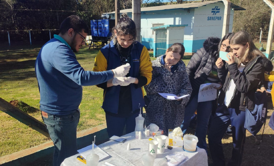 Projeto voltado para jovens mostra caminho da água da escola ao rio