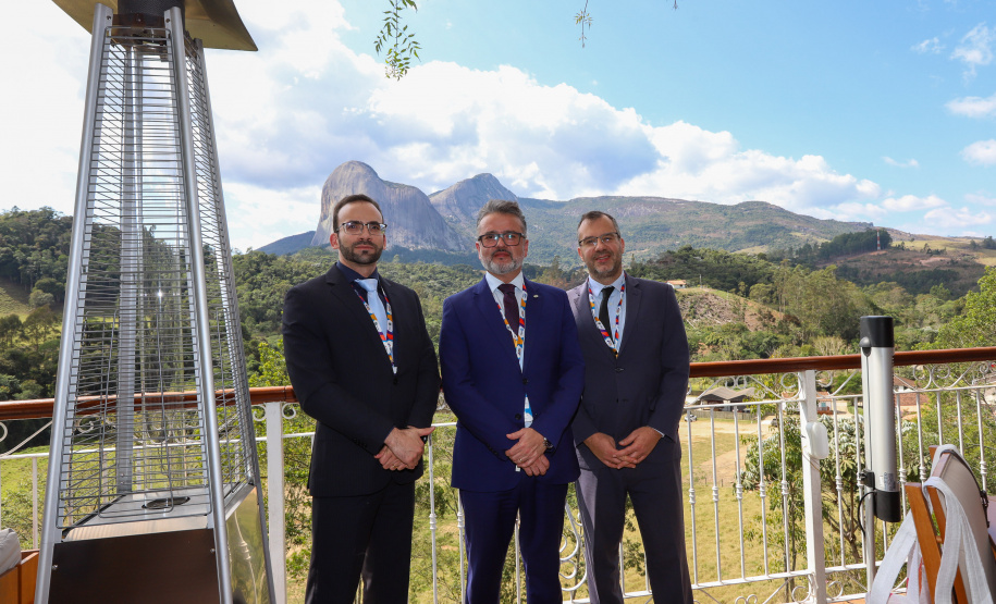 Grupo de Trabalho nesta sexta-feira (9) da 11ª edição do Consórcio de Integração Sul e Sudeste (Cosud), no Espirito Santo.