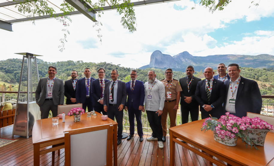 Grupo de Trabalho nesta sexta-feira (9) da 11ª edição do Consórcio de Integração Sul e Sudeste (Cosud), no Espirito Santo.