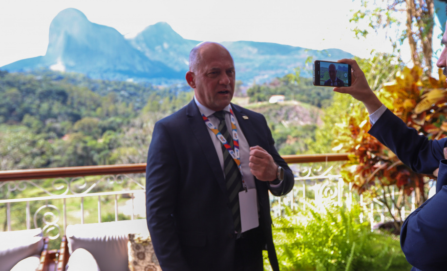 Grupo de Trabalho nesta sexta-feira (9) da 11ª edição do Consórcio de Integração Sul e Sudeste (Cosud), no Espirito Santo.