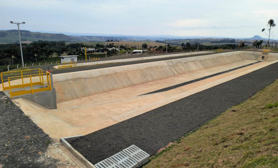 Lagoas de reaproveitamento da Sanepar permitem reúso da água na estação de tratamento de Ibaiti
