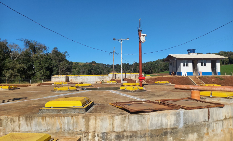 Obras de saneamento movimentam Mariópolis