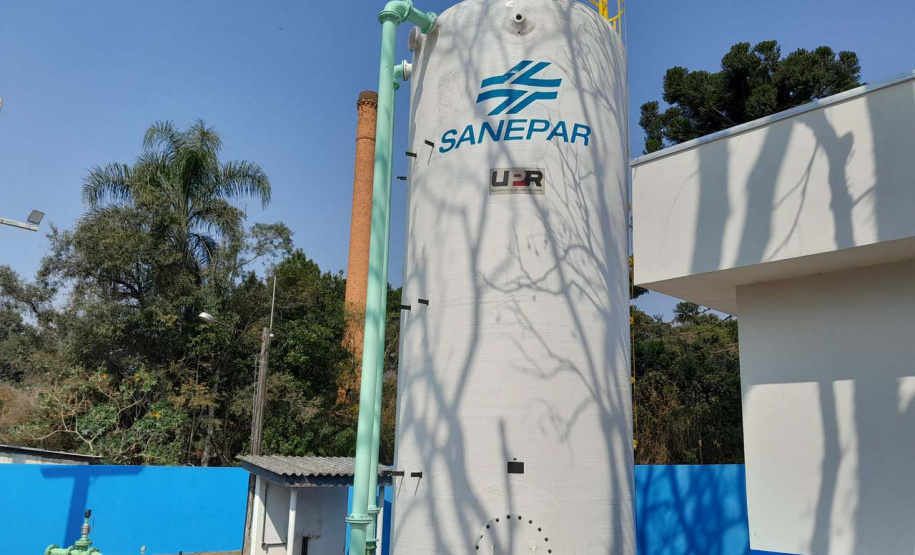 Sanepar amplia em 100% a produção de água tratada em Porto Amazonas