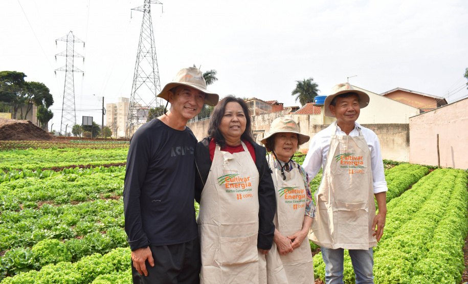 Programa Cultivar Energia ganha segunda horta em Londrina