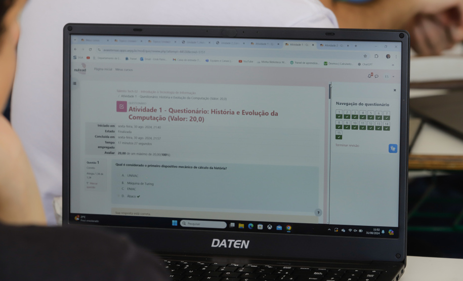 Alunos do projeto Talento Tech realizam primeira prova presencial nos 50 municípios