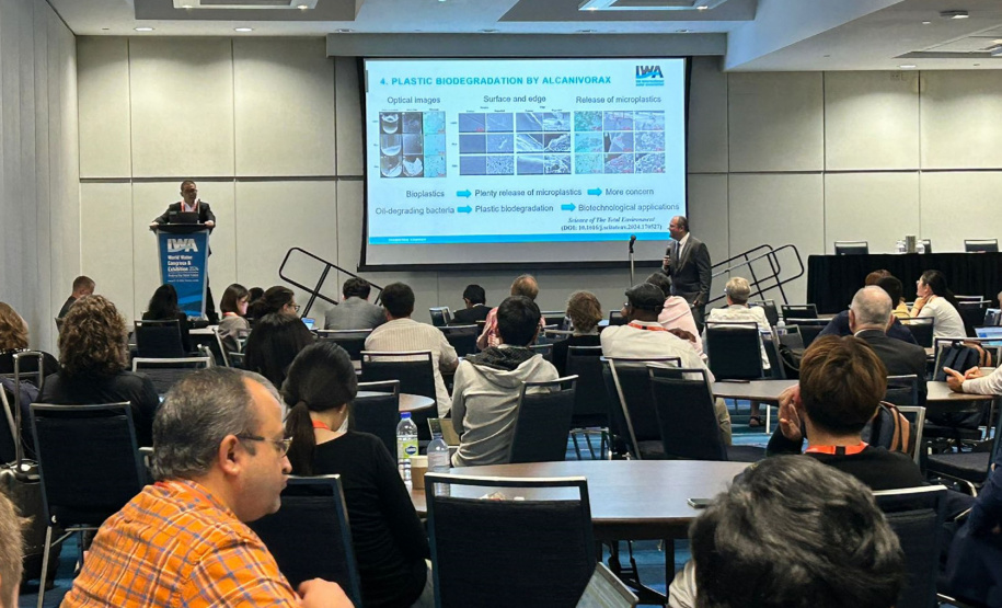 Sanepar mostra ações inovadoras e busca parcerias em Congresso e Exposição Mundial da Água no Canadá