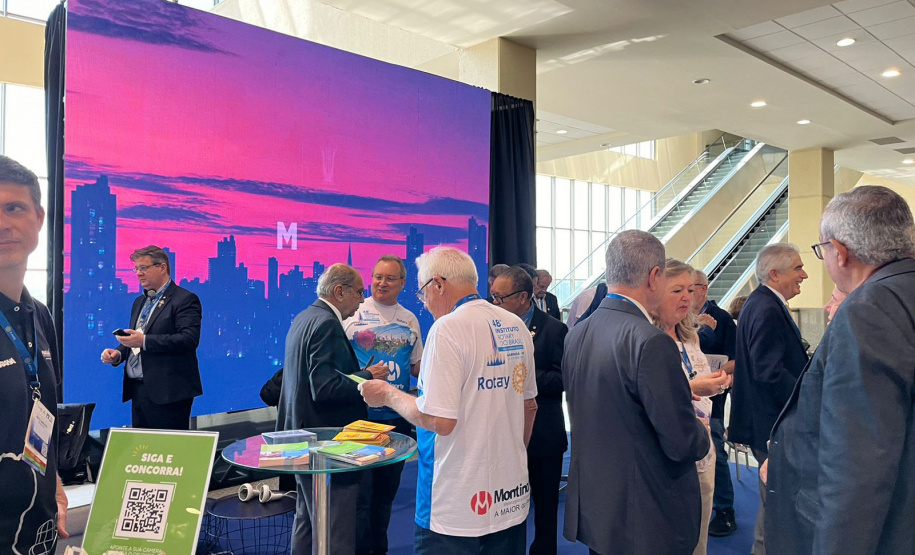 Com apoio do Estado, Maringá é oficialmente a sede de encontro internacional do Rotary em 2025