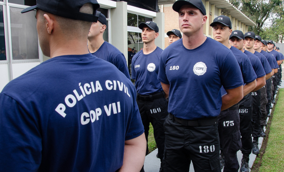 PCPR INICIA 7º CURSO OP POLICIAIS