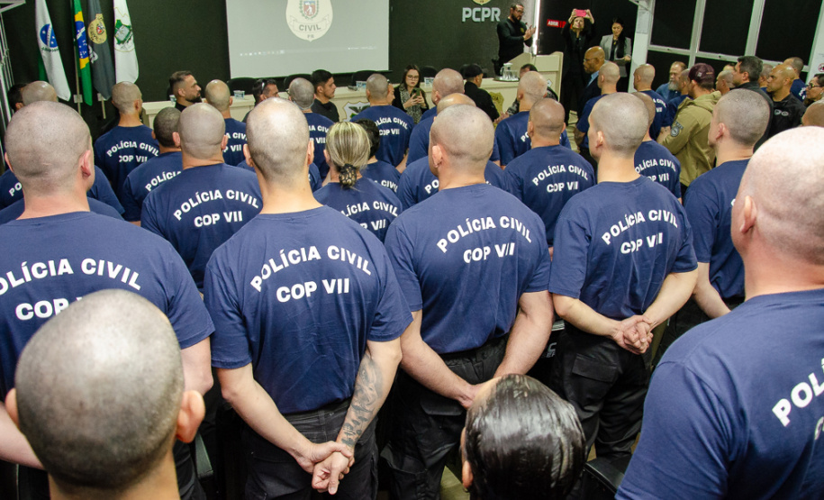 PCPR INICIA 7º CURSO OP POLICIAIS