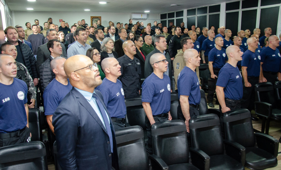 PCPR INICIA 7º CURSO OP POLICIAIS