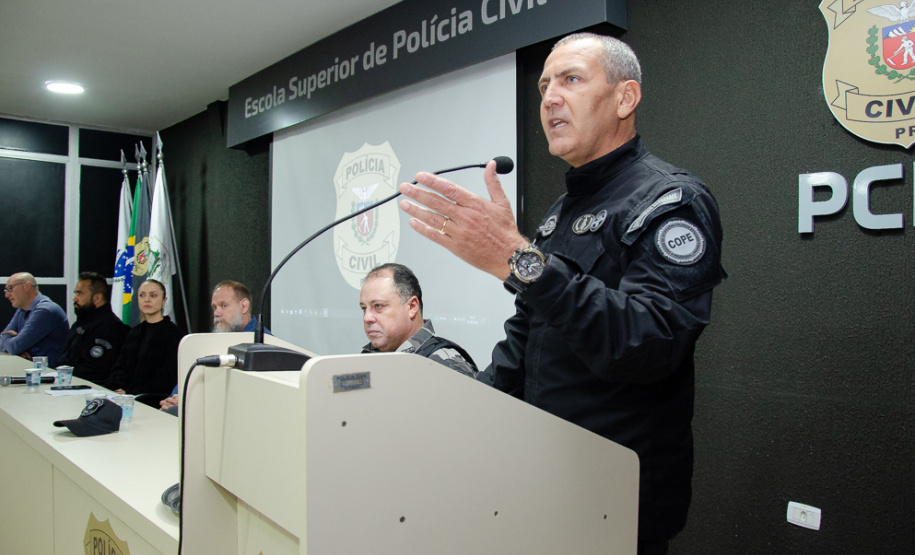 PCPR INICIA 7º CURSO OP POLICIAIS