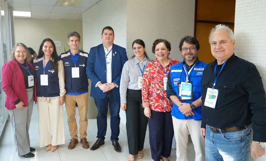 Foz do Iguaçu recebe avaliação da OMS para resposta a eventos e emergências em saúde pública